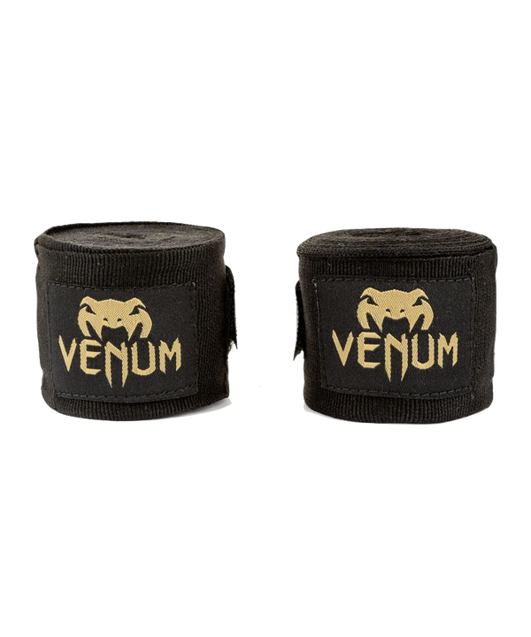 Handwraps - Venum - 'Kontact' - 250 CM - Black-Gold