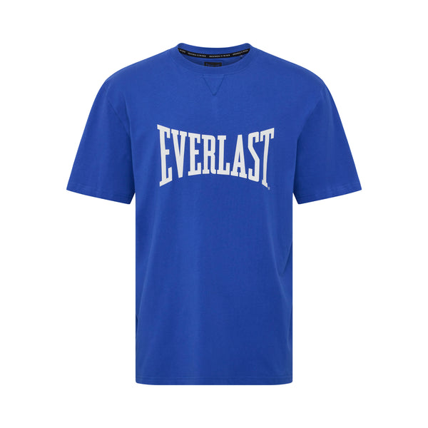 T-skjorte - Everlast - 'Oversized Iconic Maximized Logo Tee' - Blå