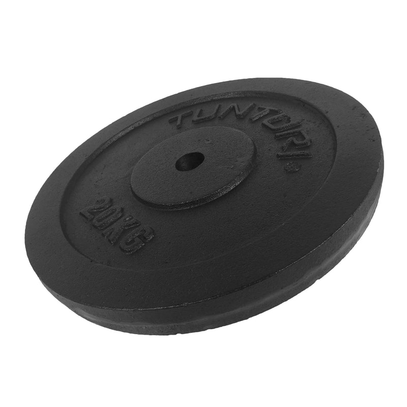 Weight Plates - Tunturi - Single - Svart