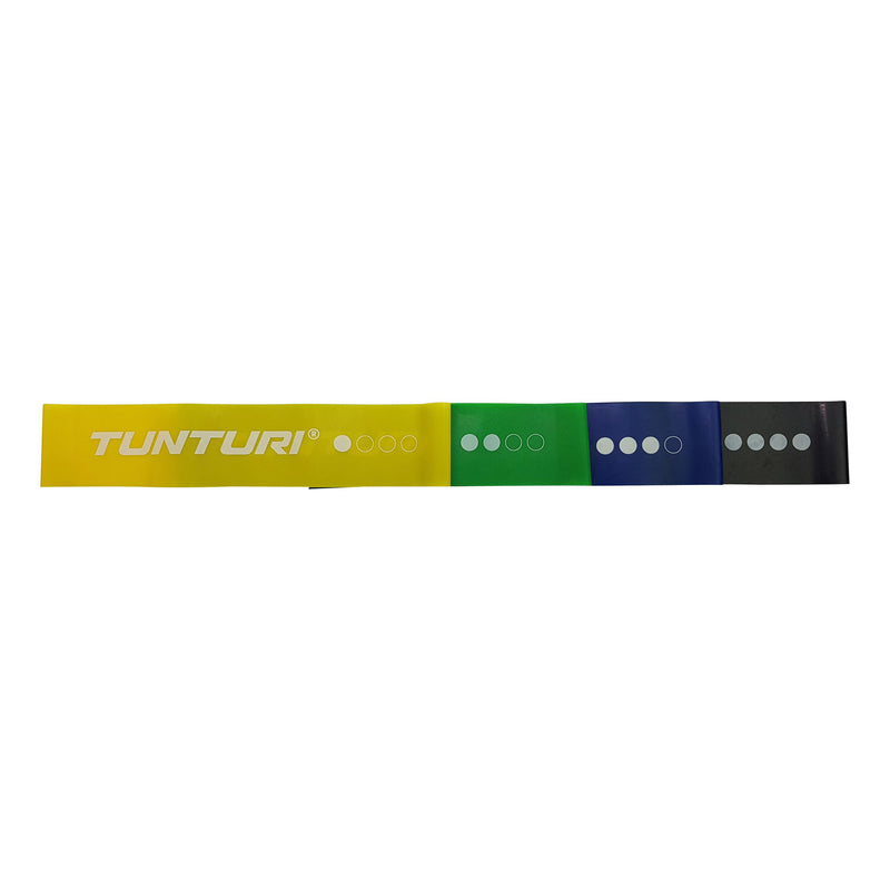 Motstandsbånd - Tunturi - Mini Resistance Band - Multicolor