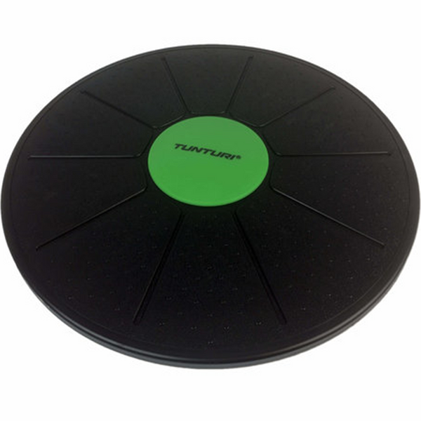 Balance Board - Tunturi - 'Adjustable' - Black-Green