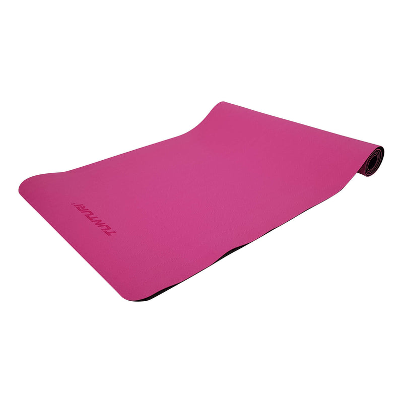 yoga mat - Tunturi - 'TPE' - pink
