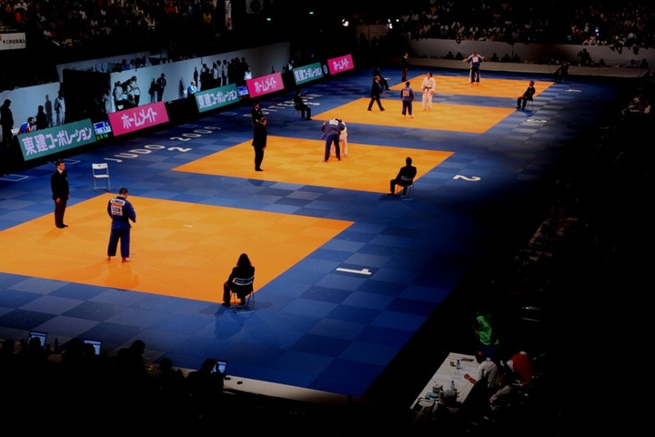 tatami mat - Agglorex - 'OLYMPIC 5cm' - Olympic - 1x1 m