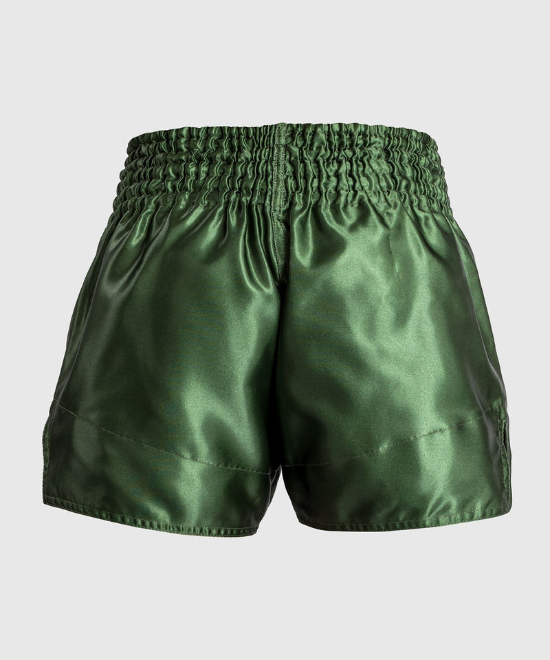 Muay Thai Shorts - Venum - 'Classic' - Khaki-Hvit