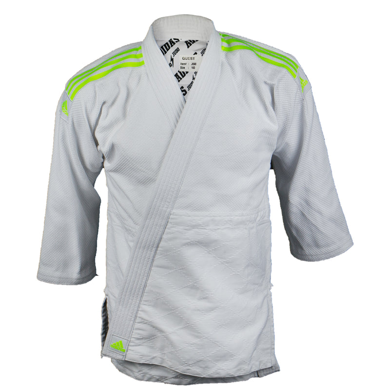 Judo Uniform  - Adidas Judo - 'Quest J690' - Hvit Gul