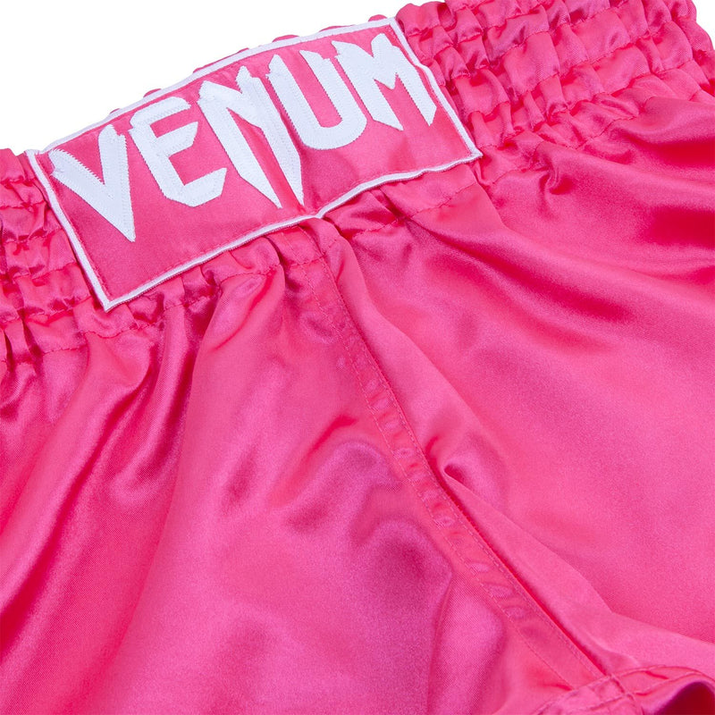 Muay Thai Shorts - Venum - 'Classic' - Rosa-Hvit