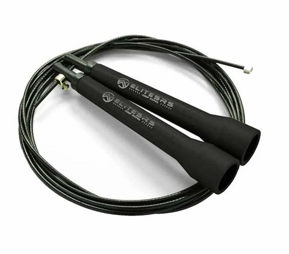 skipping rope - EliteSRS - 'Ultra Light 3.0' - svart/svart