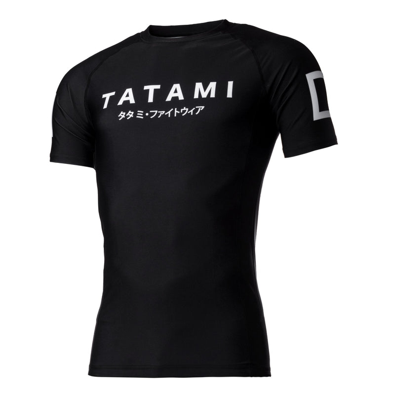 Rashguard - Tatami Fightwear - Katakana - Kort Erm - Svart