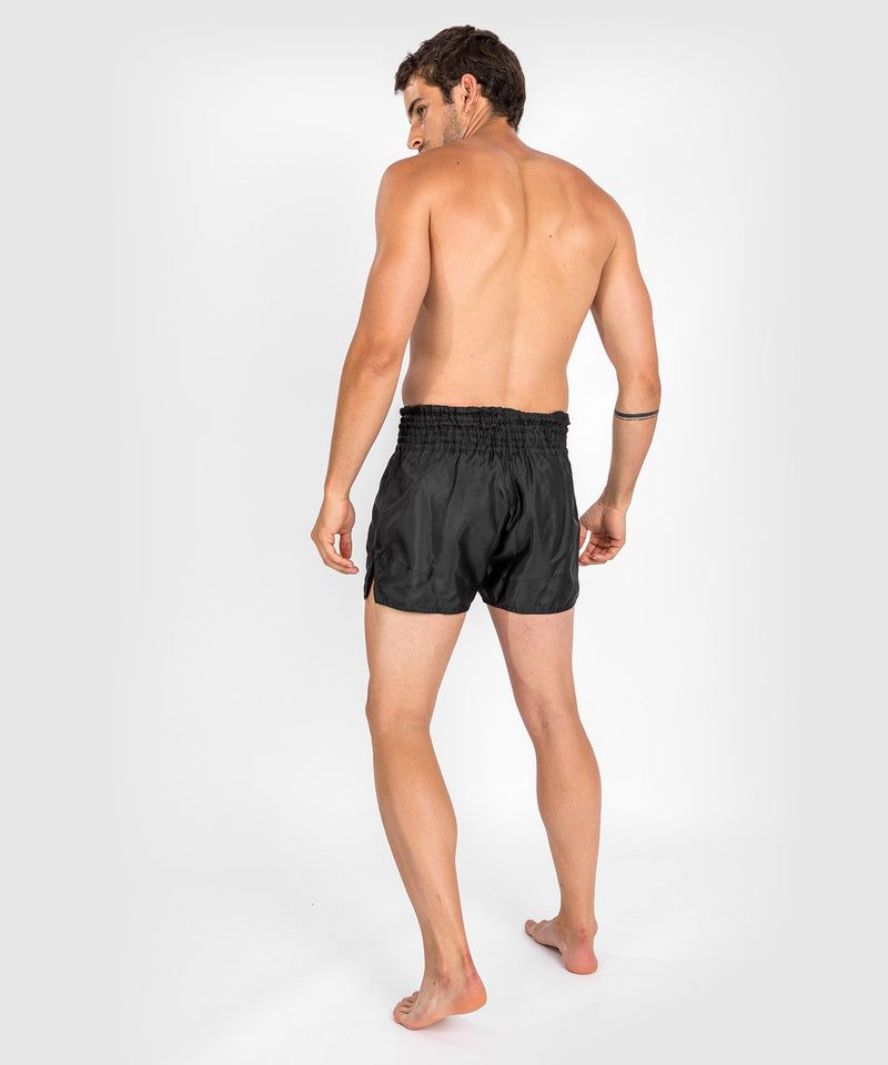 Muay Thai Shorts - Venum - 'Classic'- svart-svart