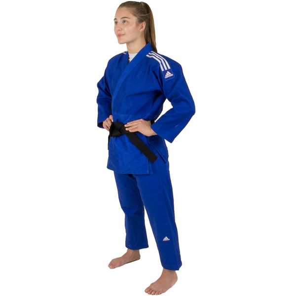 Judo Uniform - Adidas Judo - 'Quest J690' - Blå-Hvit