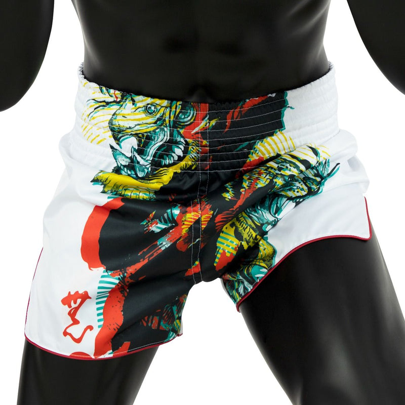Muay Thai Shorts - Fairtex - 'Satoru Collection' - White