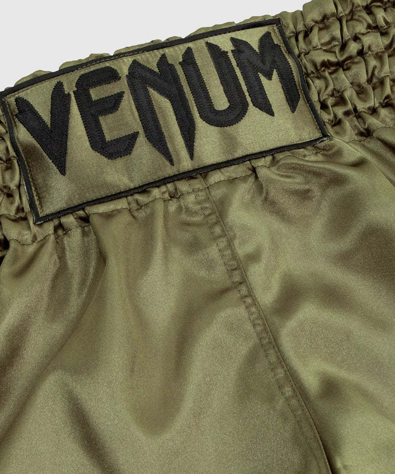 Muay Thai Shorts - Venum - 'Classic' - Khaki-Svart