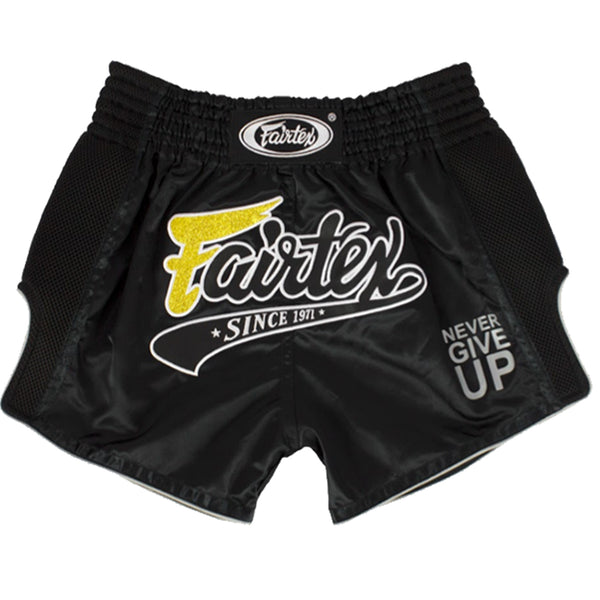 Muay Thai Shorts - Fairtex - 'BS1708' - Svart