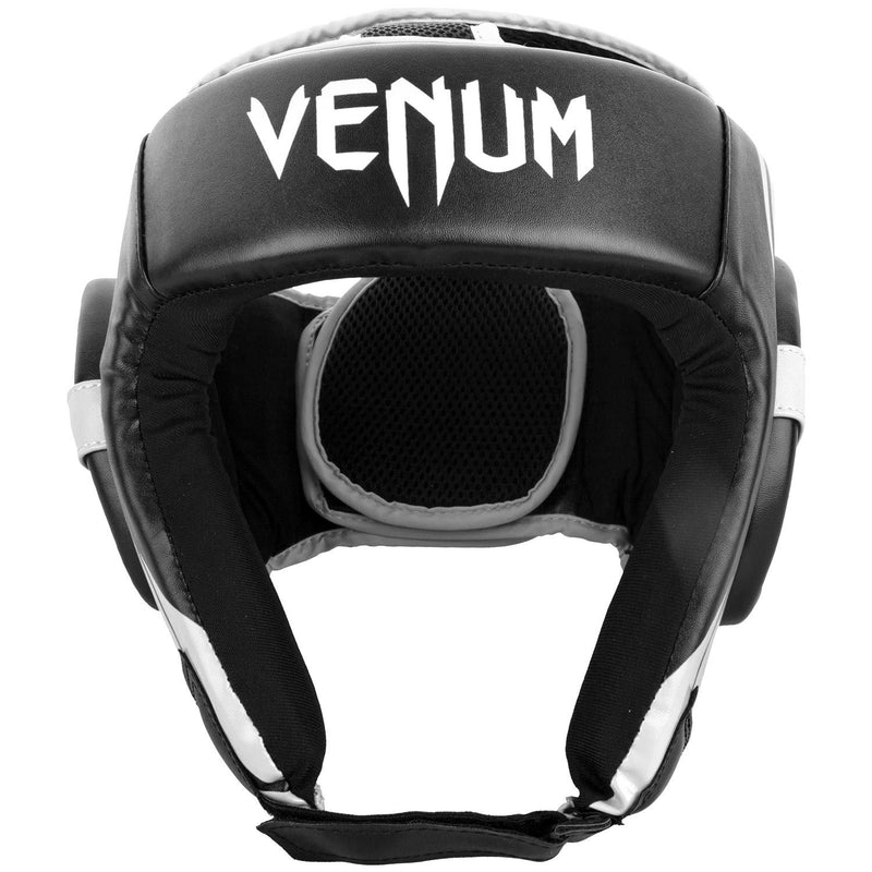 boxing helmet - Venum - Challenger Open Face - Black/White