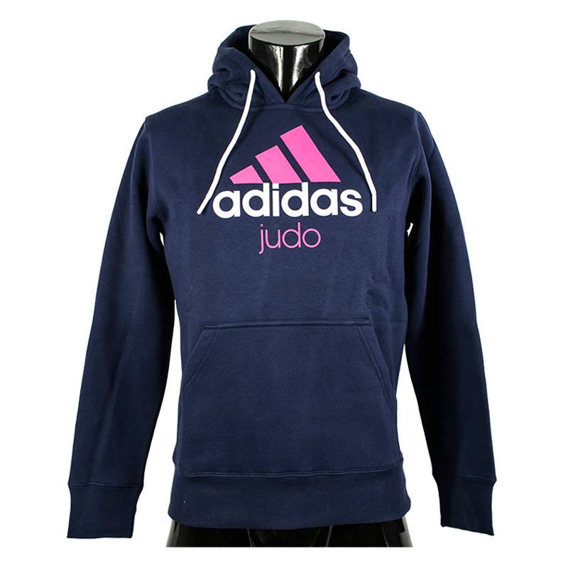 Hættetrøje - Adidas Judo - 'Judo Hoodie' - Blå Pink