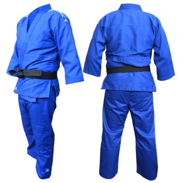 Judo Uniform  - Adidas Judo - 'J350' - Blå Hvit