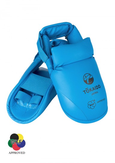 Karate foot protector - Tokaido WKF karate foot protector - Blue