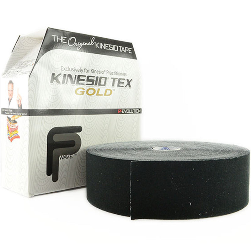 kinesiotape - Kinesio Tex - 'Tex Gold FP 31,5m' - Black - 5cm