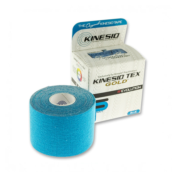 kinesiotape - Kinesio Tex - 'Tex Gold FP 5m' - Blue - 5cm