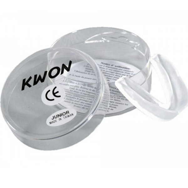 Tannbeskytter - KWON - Standard med etui - Junior - Hvit