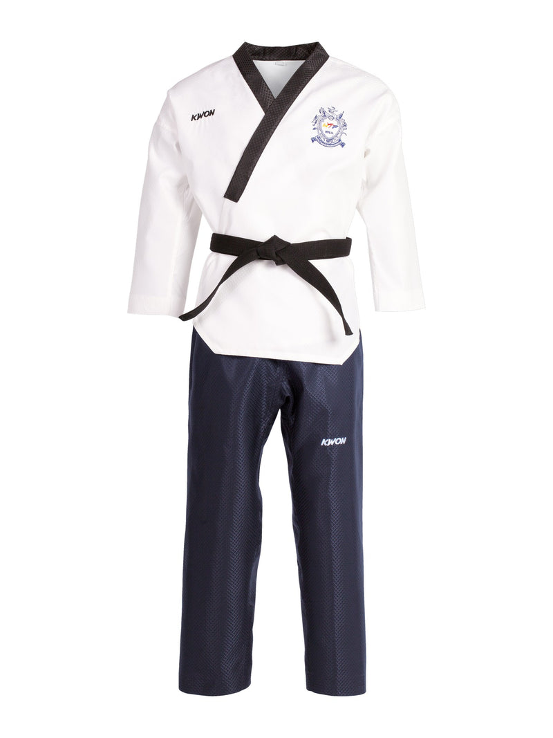 Taekwondo Poomsae WTF - Kwon - Herrer - Sort Krage