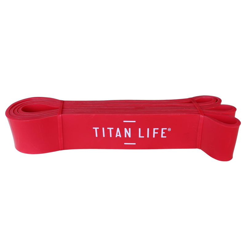 Treningsstrikk - Titan Life Pro - Power Band 22-56 kg - Rød