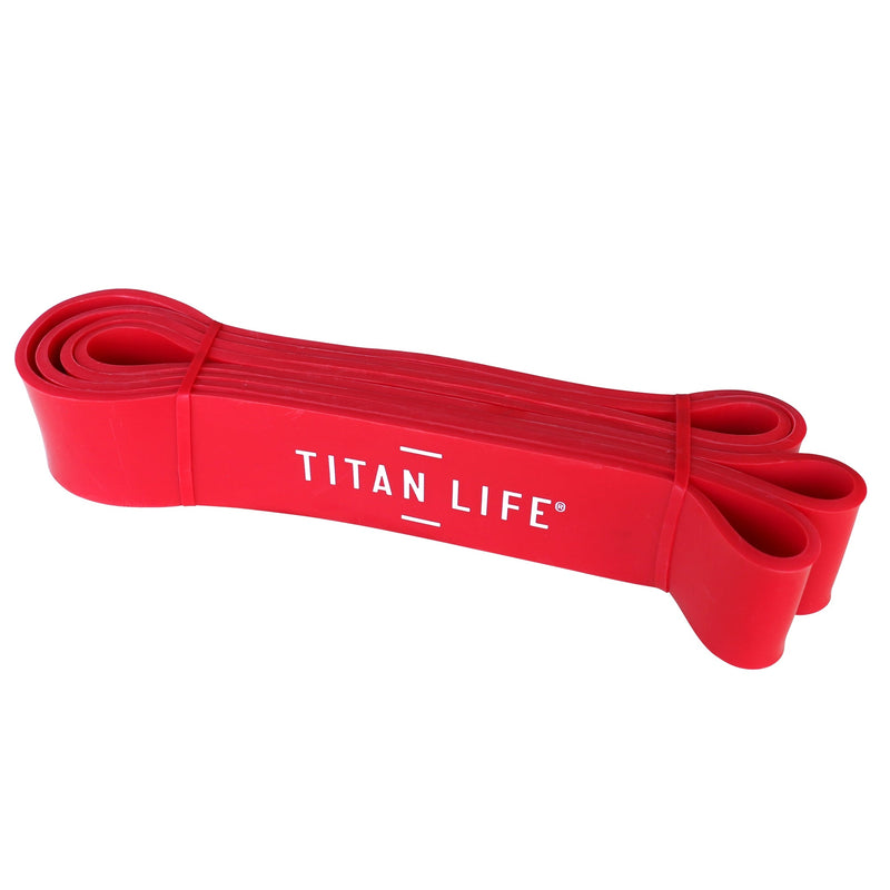 Treningsstrikk - Titan Life Pro - Power Band 22-56 kg - Rød