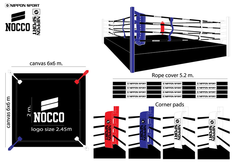 Boxing ring, competition ring 