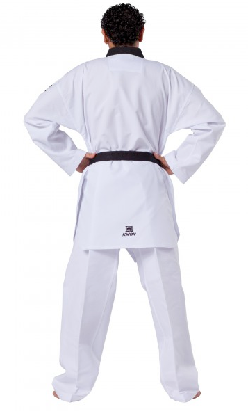 Taekwondo Dragt - Kwon - Revolution - Sort Krage