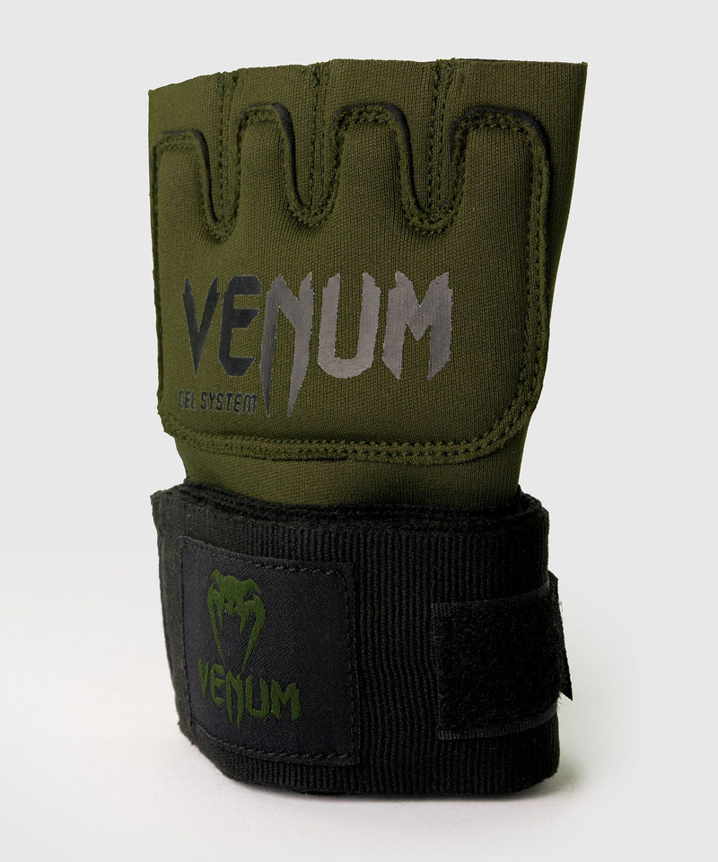 Inner Gloves - Venum - "Kontact" - Gel Gloves - Khaki- Svart
