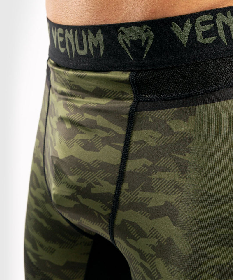 Compression shorts - Venum - 'Trooper' - Green-Camo-Black